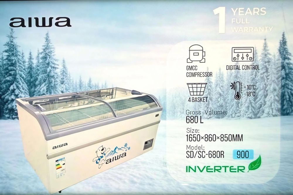 Морозильные лари/muzlatkich/sovutkich/xolodilnik/Холодильники AIWA