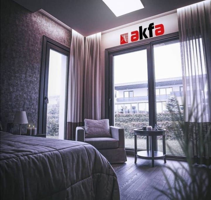 Пластиковые окна. Engelberg Akfa. Раздвижные.