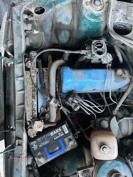 Мотор двигатель коробка ваз 21011