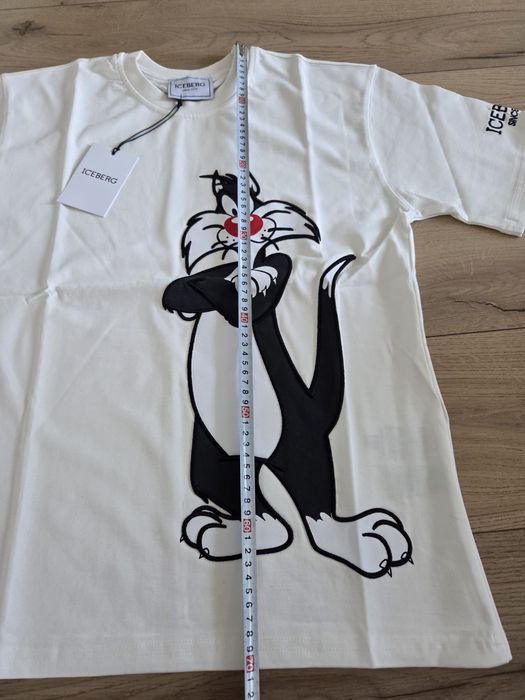 Tricou Iceberg cu imprimeu Sylvester
