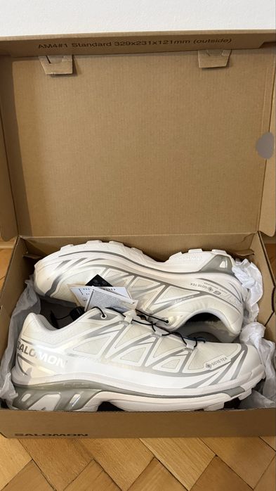 Salomon XT-6 GTX – Gore-Tex | White / Silver-нови