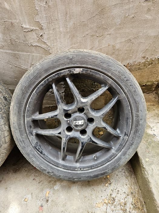Vand URGENT Jante aliaj 17" BBS + anvelope Debica Presto UHP 235/45 R17
