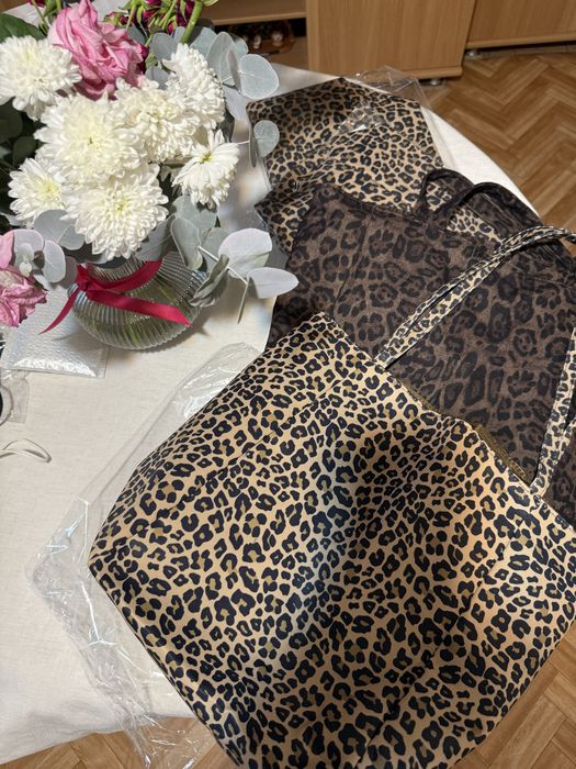 Шоппер, сумки в леопардовом принте