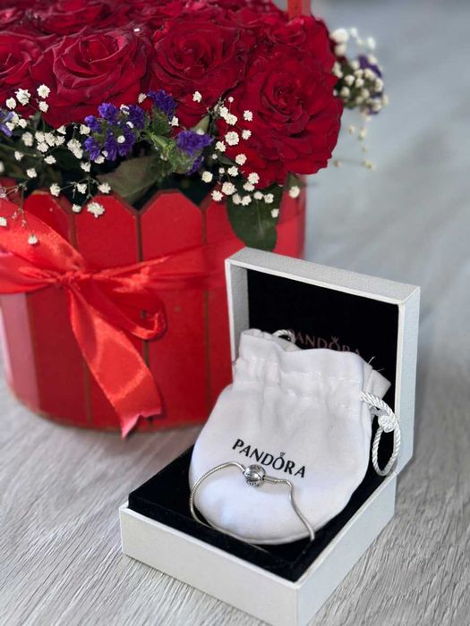 Оригинальный браслет Pandora серебро 925, недорого!