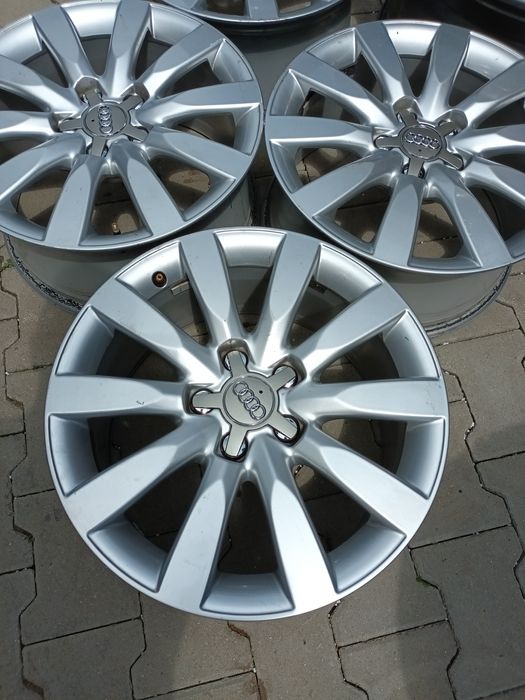 4jante aliaj 5x112 R17 originale audi a4 b8 allroad  a3,A6 Q5 q3