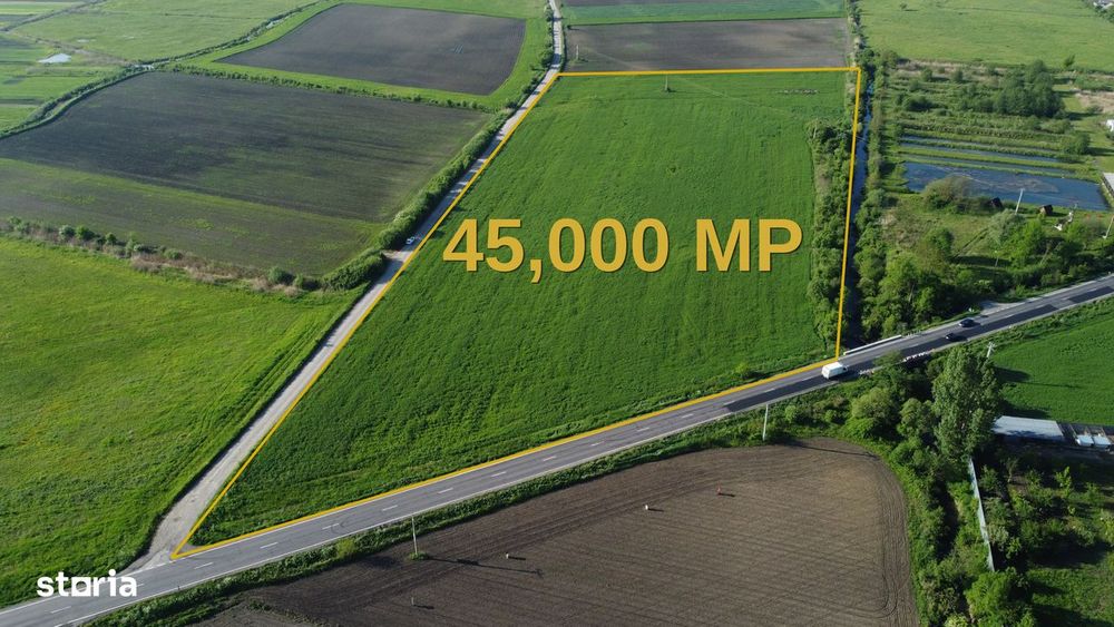 Teren 45.000 Mp | Puz Aprobat | 156 M Direct Dn11 | Prejmer - Brasov