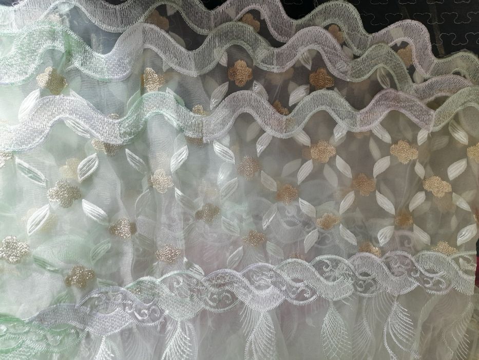 Тюль арганза  б/у