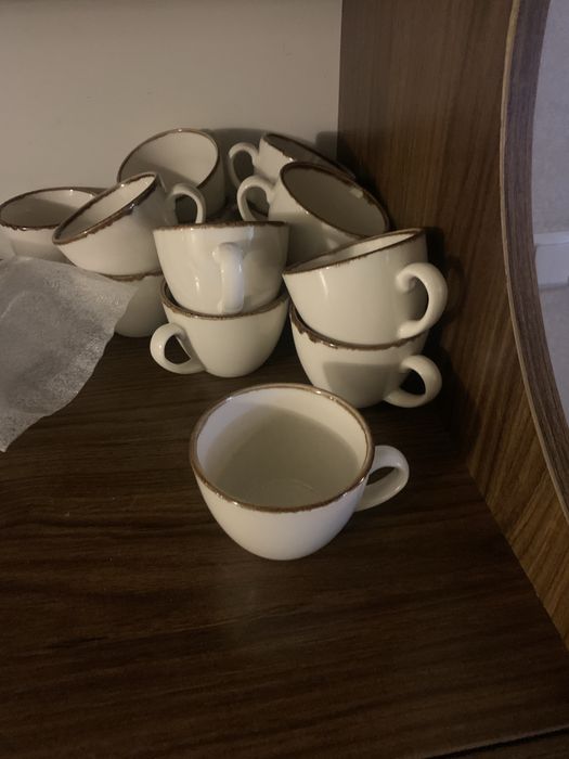 pasuda restorant idishlari stakan, tarelka, cofe taqimlari tureskiy