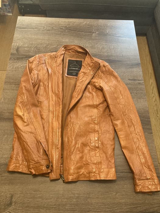 Geaca de piele naturala