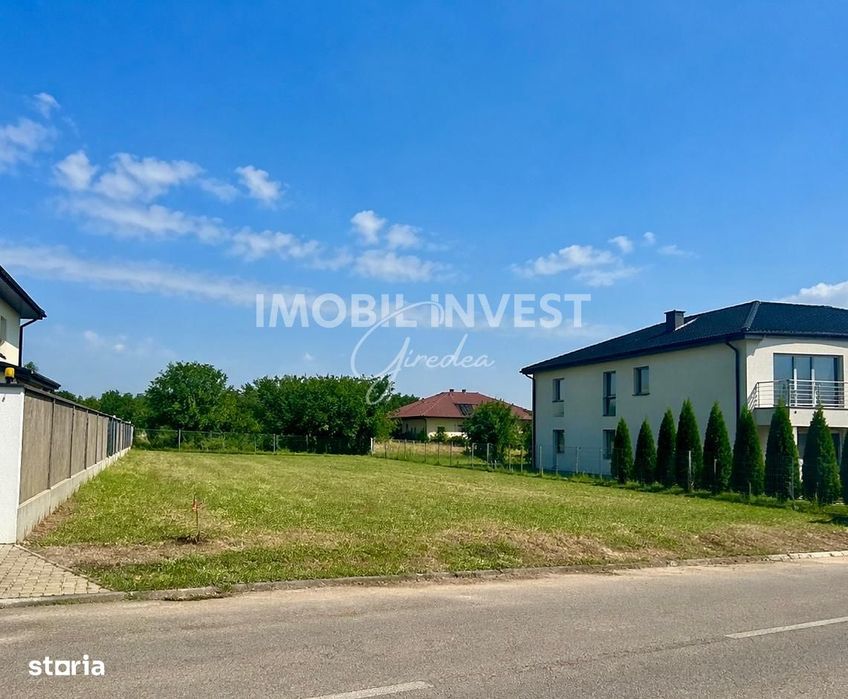 EXCLUSIVITATE!Teren 760 mp Barabant | La strada | Certificat Urbanism