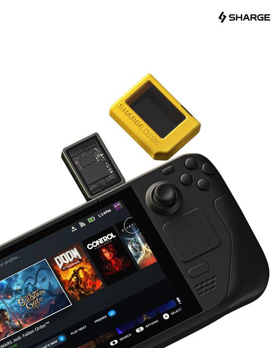 Внешний корпус для SSD Sharge Disk