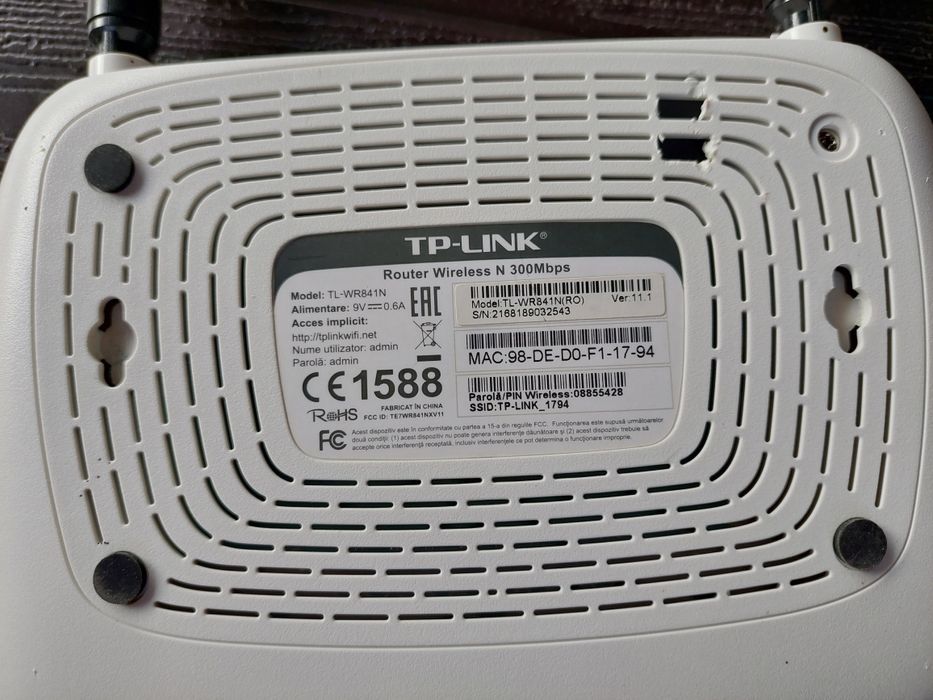 Router wireless TP-LINK TL-WR841N