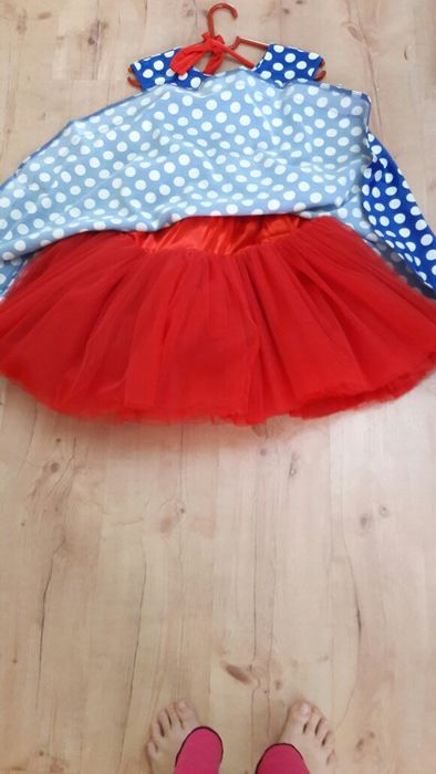 Платье в горошек 8-11 лет. Ретро.