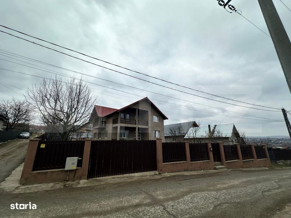Vila spatioasa P+1 de vanzare in Lunca Cetatuii – 190 mp utili, tere