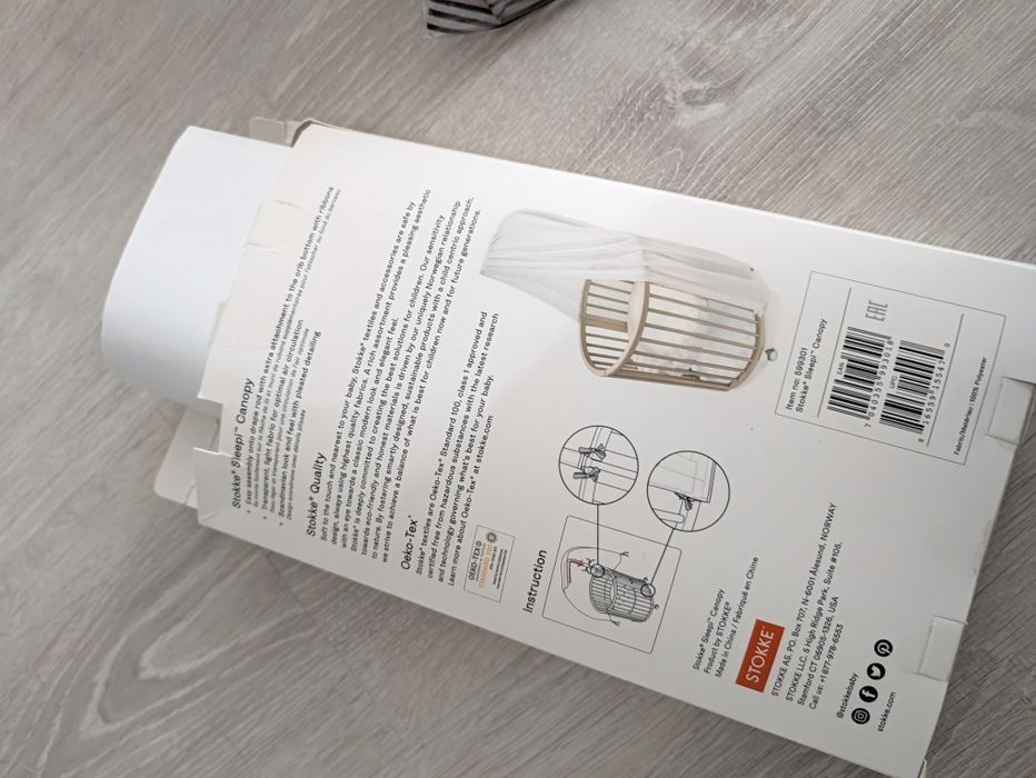Pătuț Stokke Sleepi mini v3 0-6 luni