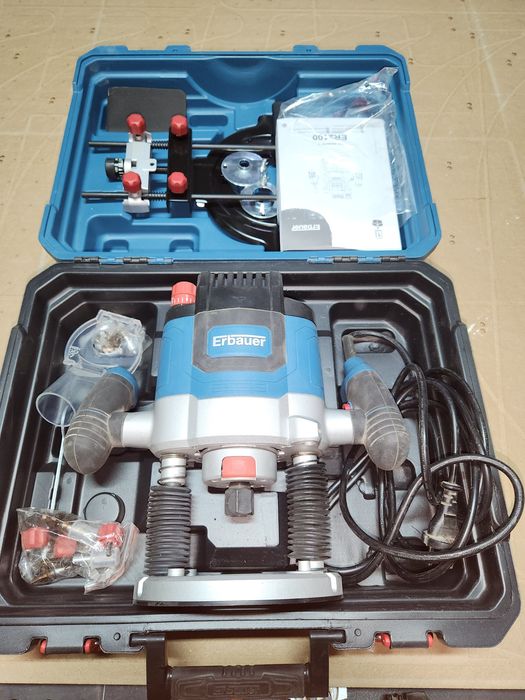 Freza electrica Erbauer ER2100, 2100W, 28000rpm, 60 mm