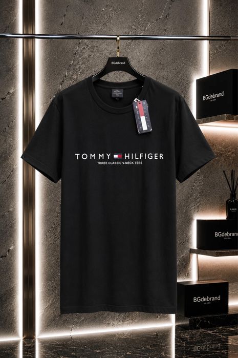 Tricou Tricou Tommy Hilfiger Negru