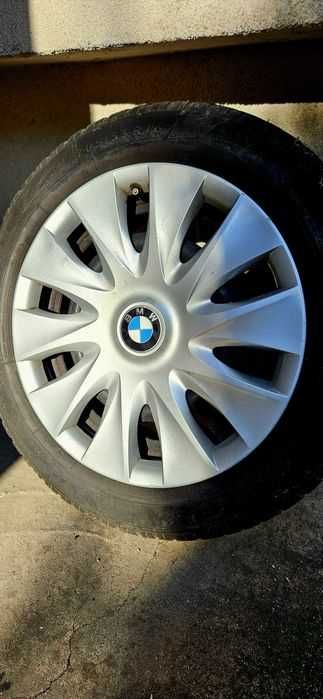 Jante 16, roti, anvelope, BMW de iarna,cauciuc Dunlop, M+S, 205/55/R16