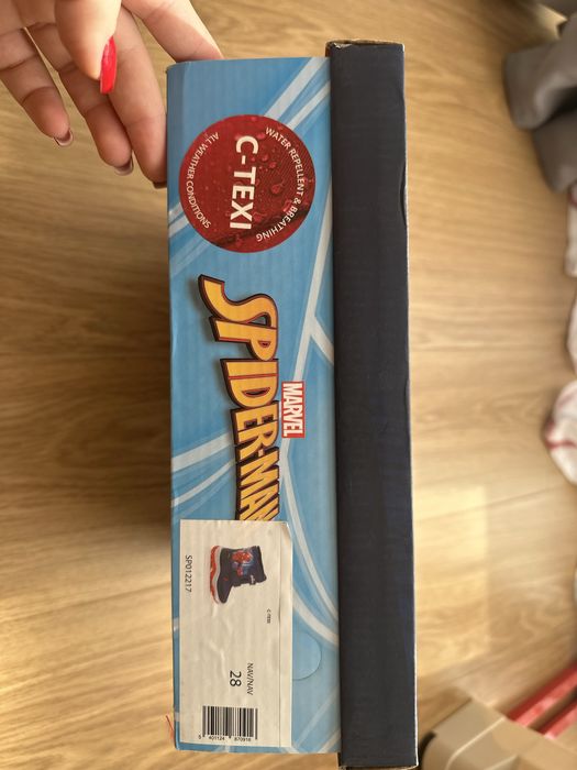 Детски ботуши c-texi спайдърмен