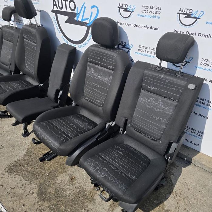 Set scaune bancheta material textil cu insertii Opel Meriva B