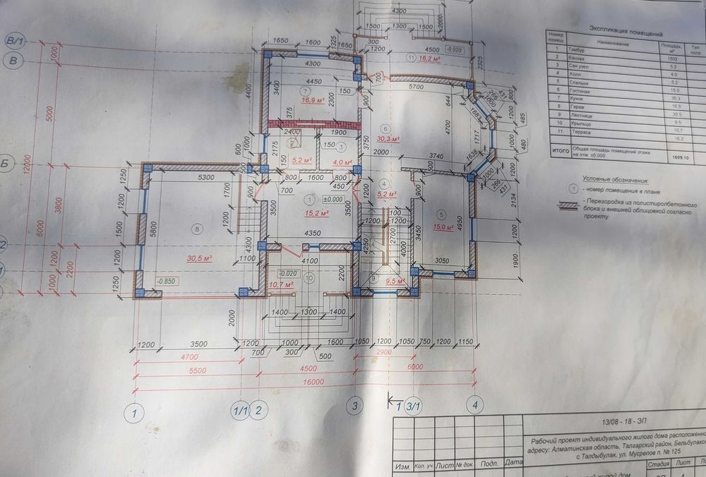 Дом недостроенный с участком продам