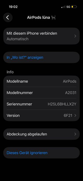 Наушники AirPods