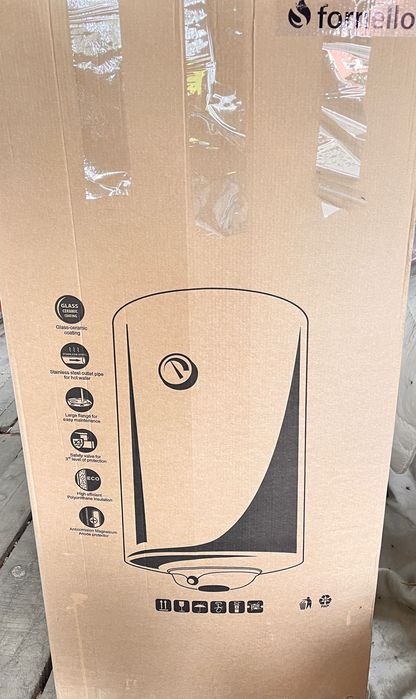 Boiler termoelectric cu o serpentina Fornello Optima GCVS 1004415 D09 TR 1S, 100 Litri, 1500 watt, reglaj extern al temperaturii, poliuretan expandat