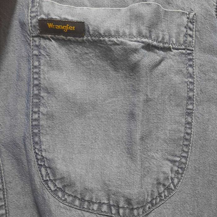 VTG Wrangler Long Sleeve Chambray Shirt/50-52/Винтажная Рубашка Шамбре