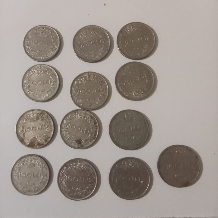 Lot 200 monede românești și straine