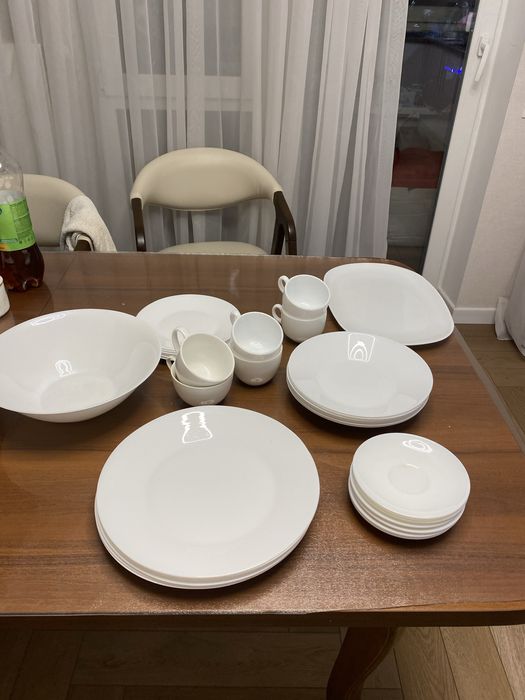 Luminarc  Белый чайно столовый сервиз