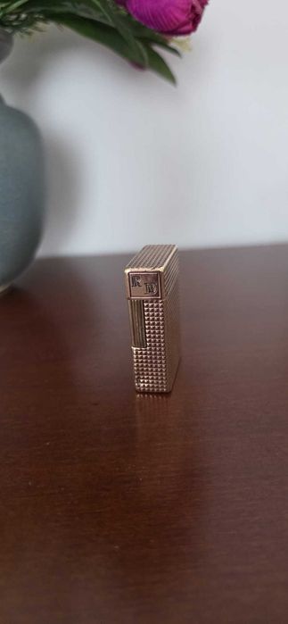 ST Dupont Linia 1 BS, Small, placata cu aur 20 micron, design "Petit diamonds"