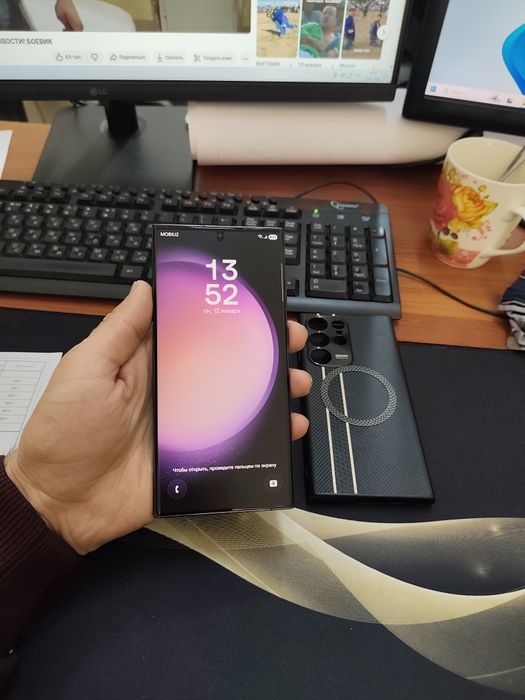 Samsung S23ultra 5G 12/512gb(2023)iwlawi zur aybi yuq tozza telefon uy