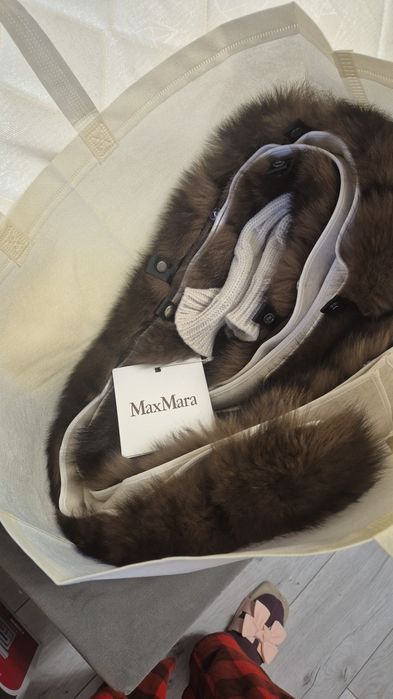 Продам кардиган пальто  с мехом