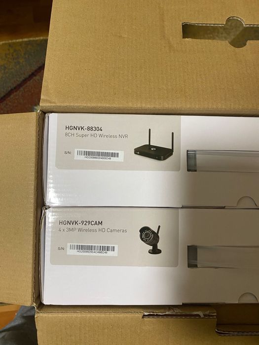 HomeGuard Kit Supraveghere Video Super HD