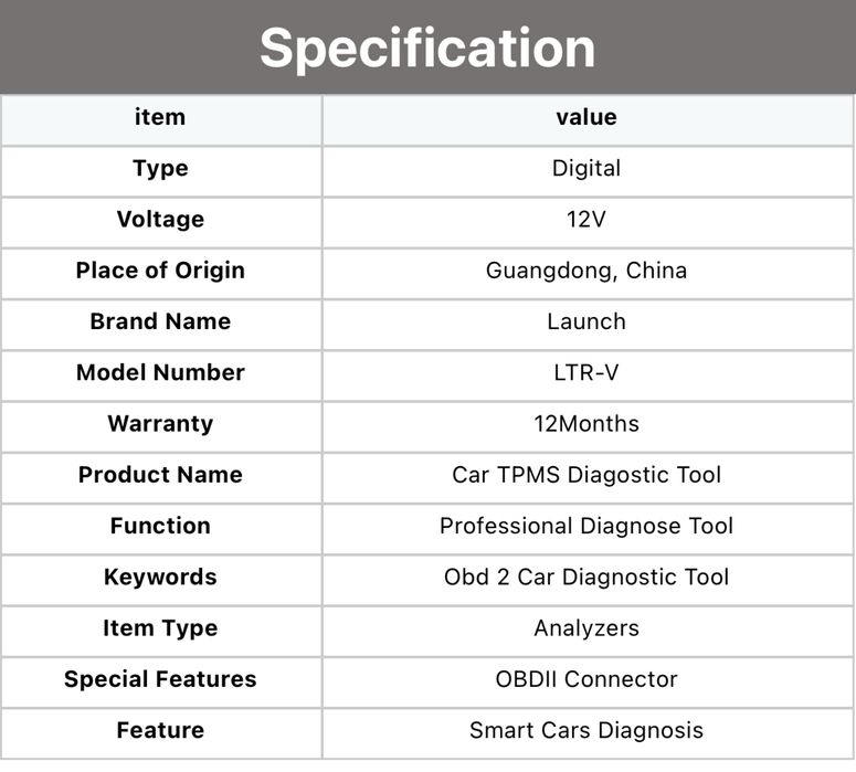 Senzori roti Originali Launch pentru orice autoturism cu sistem TPMS