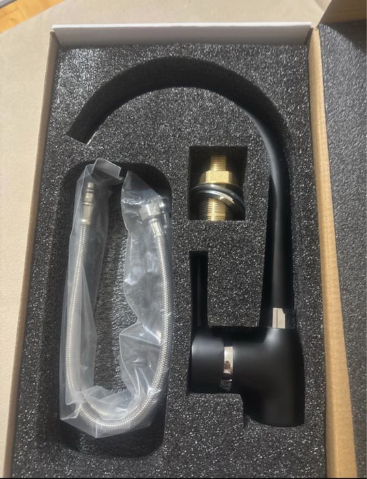 Baterie bucatarie neagra