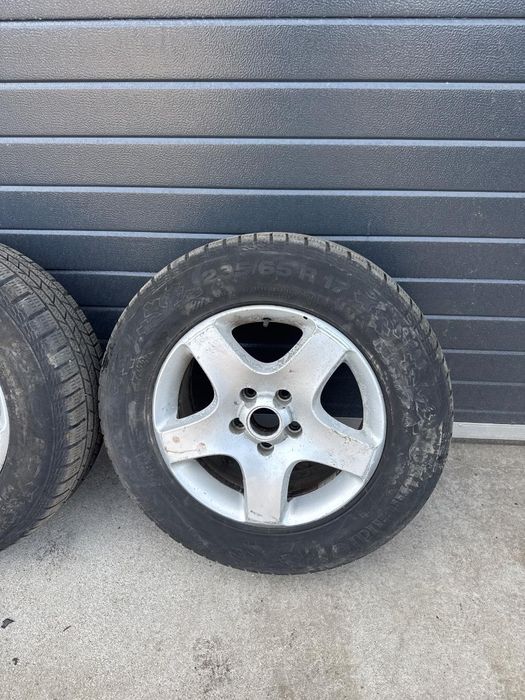 Jante Din Aliaj Cu Anvelope R17 5X120 Volkswagen Touareg / T5 2002 - 2013 7,5 J X17 H2 , Et53 7L6601025E