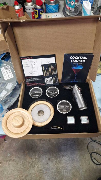 Set de fum afumare pentru cocktailuri NOU