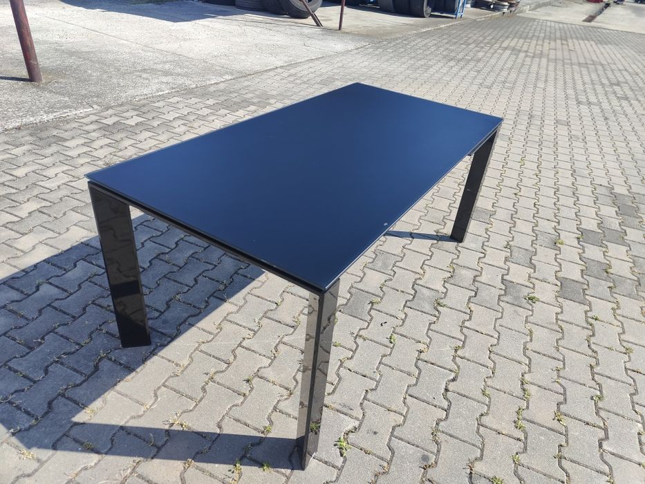 Masa din sticla extensibila, mare, bucatarie, sufragerie