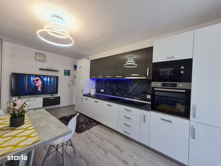 Apartament 3 camere mobilat modern ,dormitor si birou,zona Sel Dracula