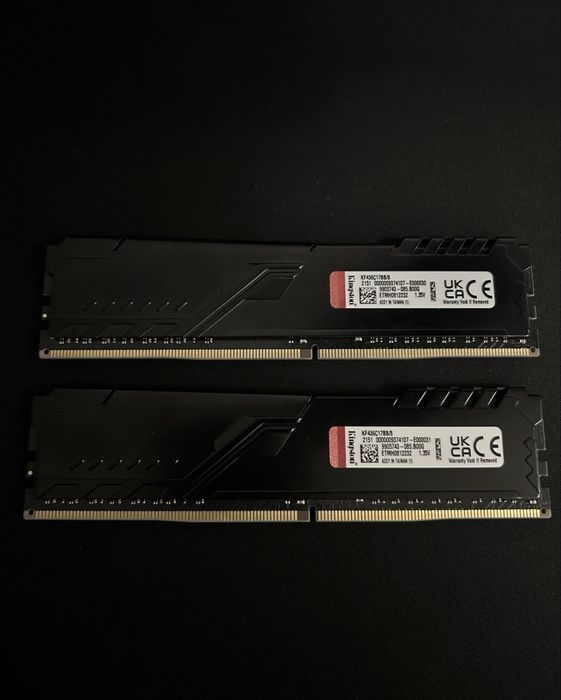 Vand placute 2x8 16GB ddr4 3600mhz Fury