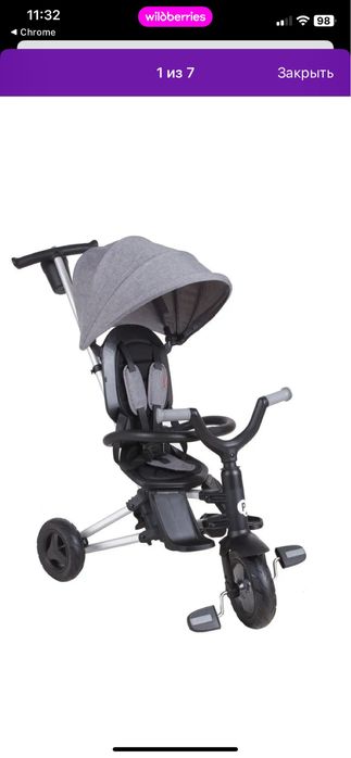 Велоколяска  Qplay