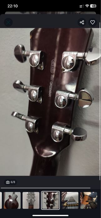 Электрогитара Yamaha AES620, Корея