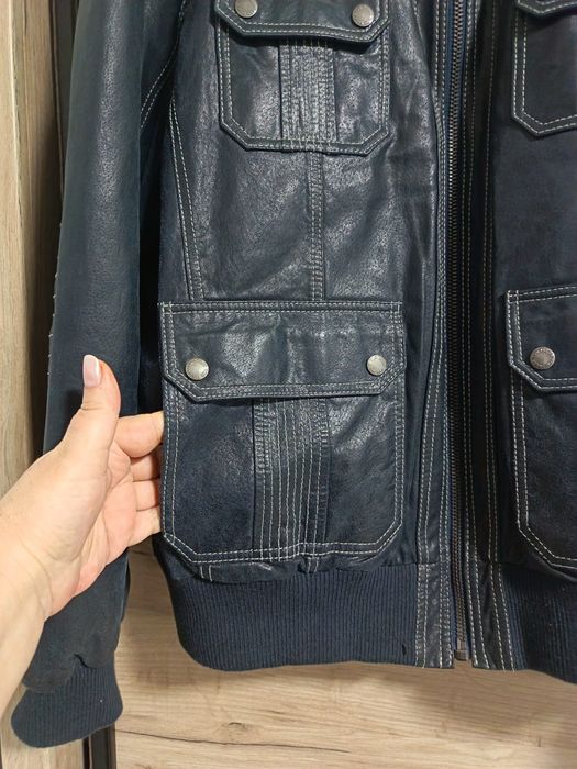 Geaca piele bărbați Tom Tailor