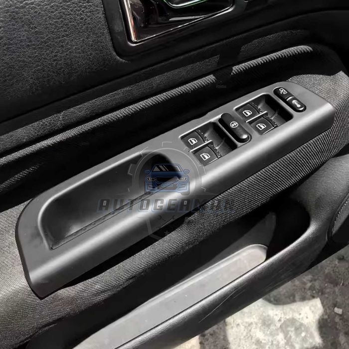 VW Golf 4 панел с 4 стъкла + основа комплект шофьорска врата черно