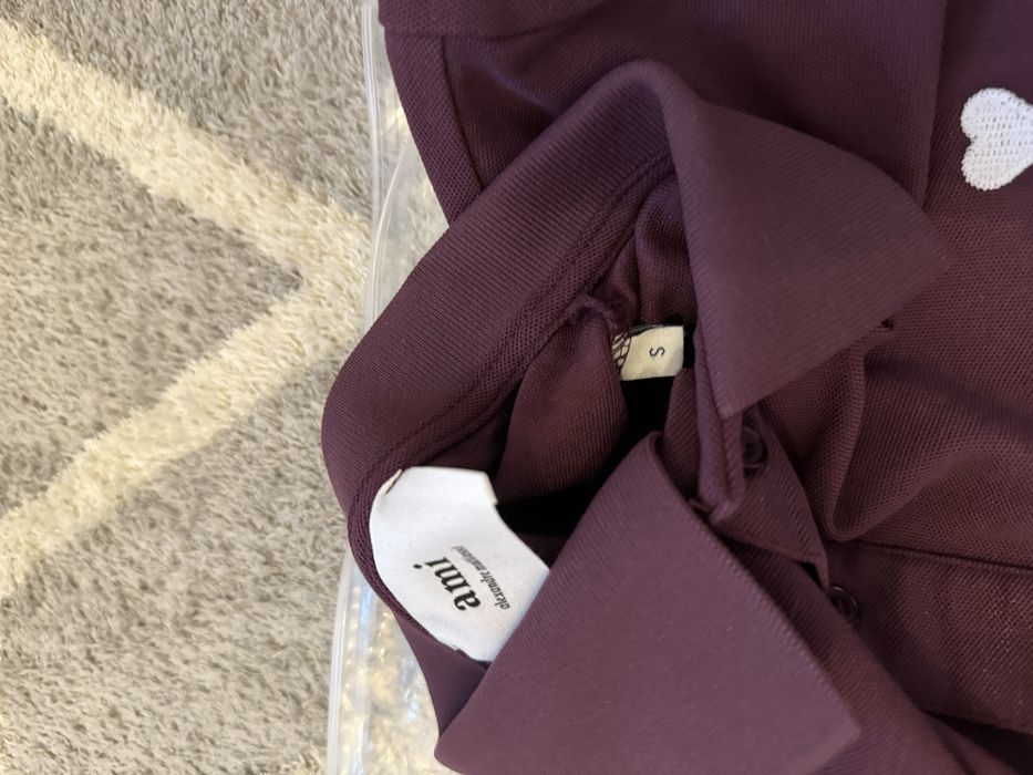 Тениска с яка Ami