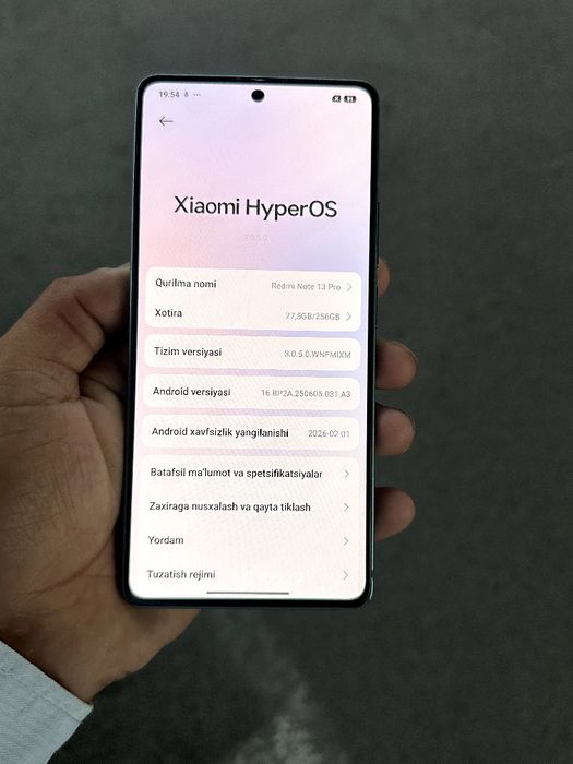 Redmi note 13 pro karobka dak 8gb/256gb