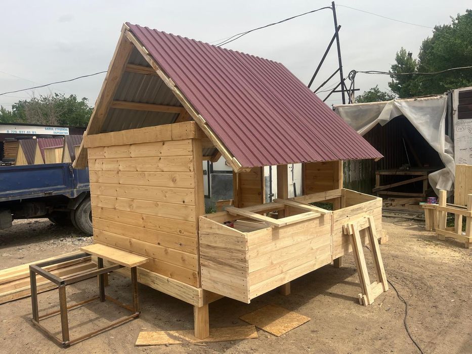 Курятник из вагонки с утеплением