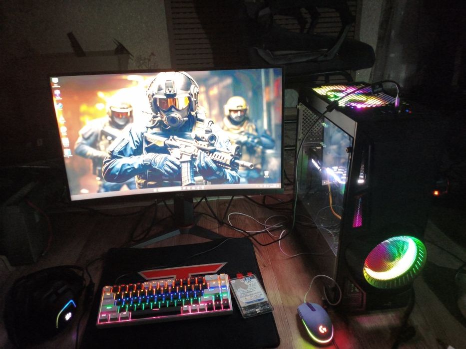Игровой компьютер  + 3060 ti