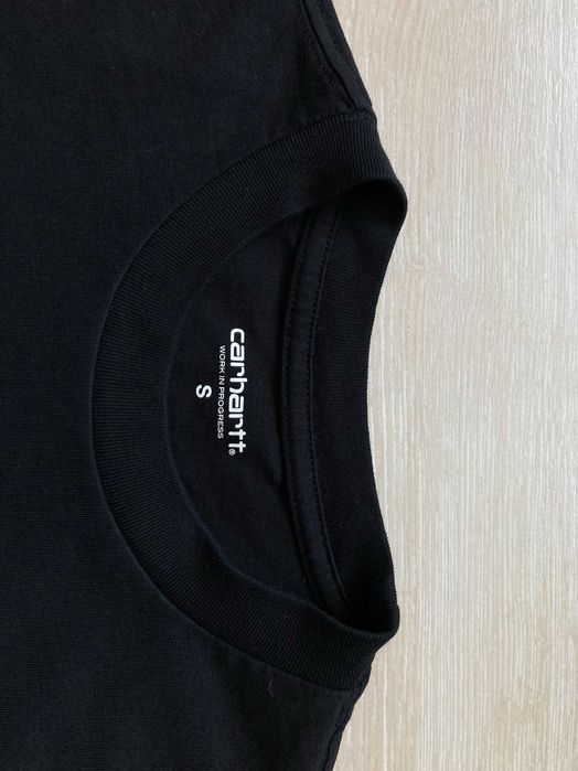 Carhartt WIP Script T shirt мъжка черна тениска размер S